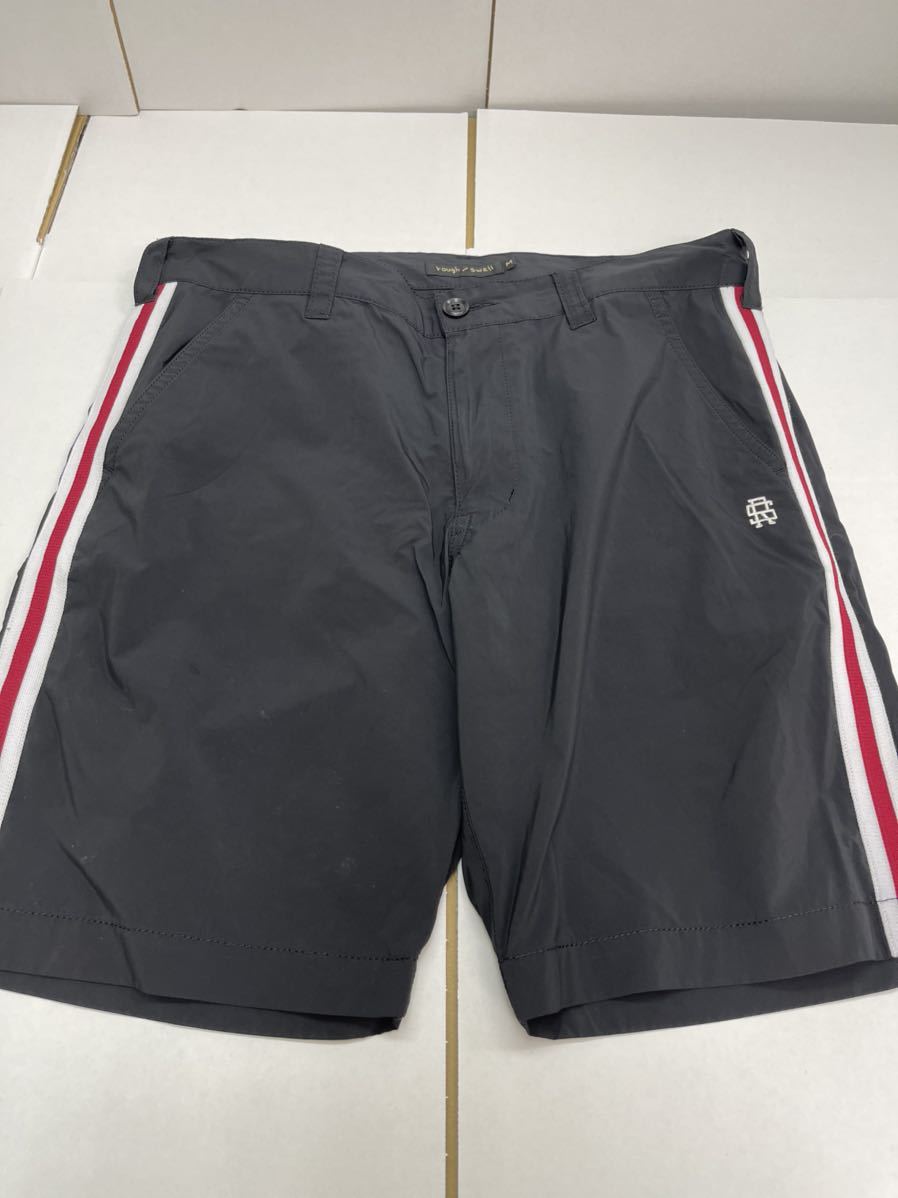 送料無料　ラフアンドスウェル　rough and swell ハーフパンツ Mサイズ ブラック