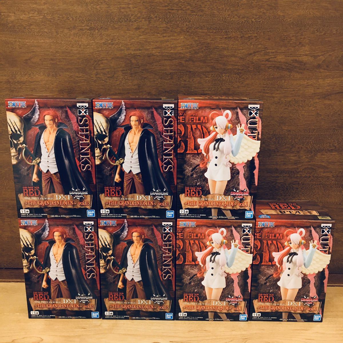 7体セット】『ONE PIECE FILM RED』 DXF～THE GRANDLINE LADY～ ウタ 