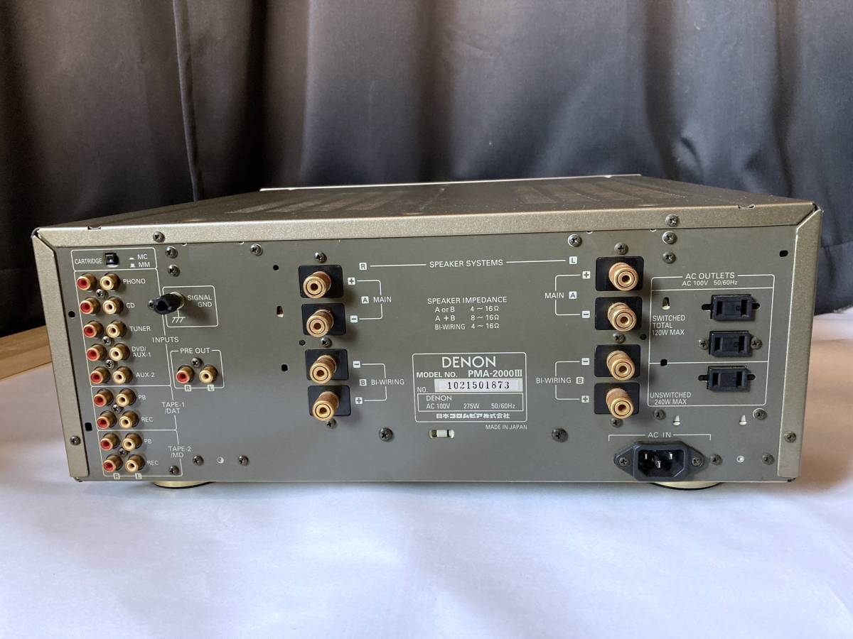 激安セール 公式サイト DENON PMA-2000 III デノン プリメインアンプ