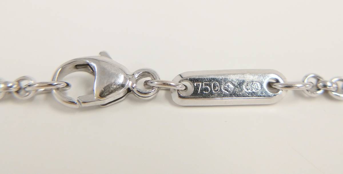 Chopard ショパール ハッピーダイヤモンド スクエア 1P ダイヤ K18WG 