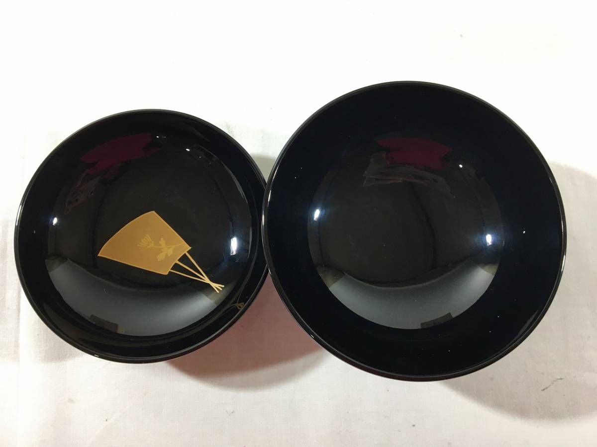 吸物椀 輪島塗 5客 古美術ささき 未使用 Yahoo!オークション 熨斗蒔絵