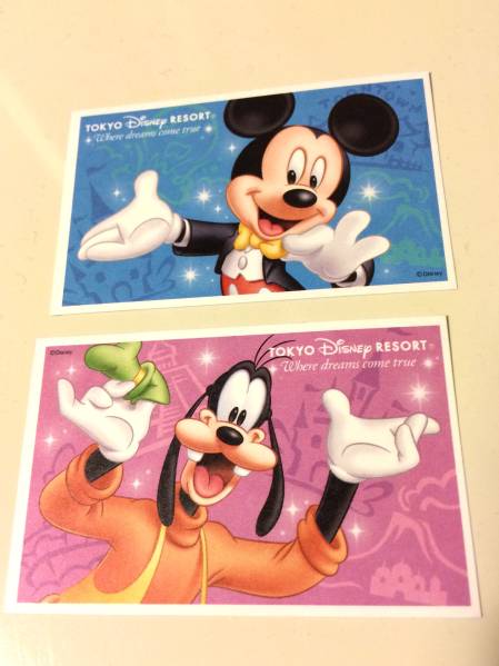 東京ディズニーリゾート１ＤＡＹパスポート大人２枚ペア送料無料