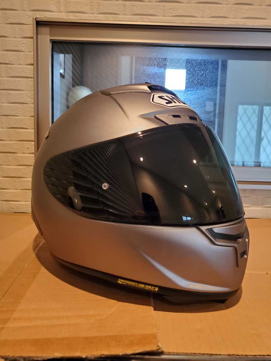 shoei X-fourteen マットディープグレー、サイズXL、スモークシールド