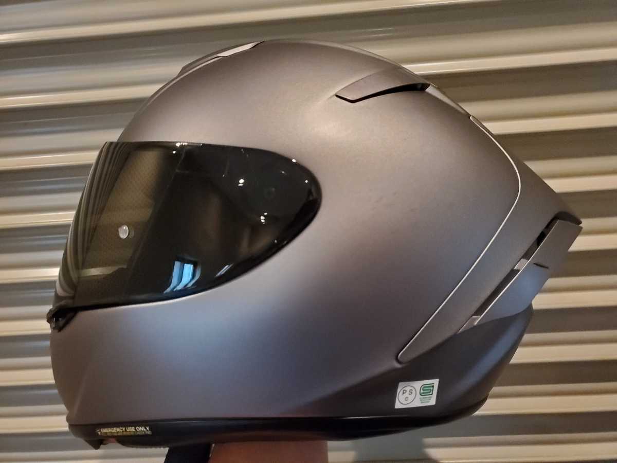 SHOEI X-Fourteen マットディープグレー！スモークシールド付 【公式通販】