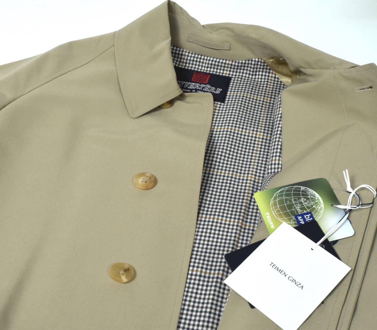 新品14万 INVERTERE × TEIMEN GINZA インバーティア バルカラーコート 