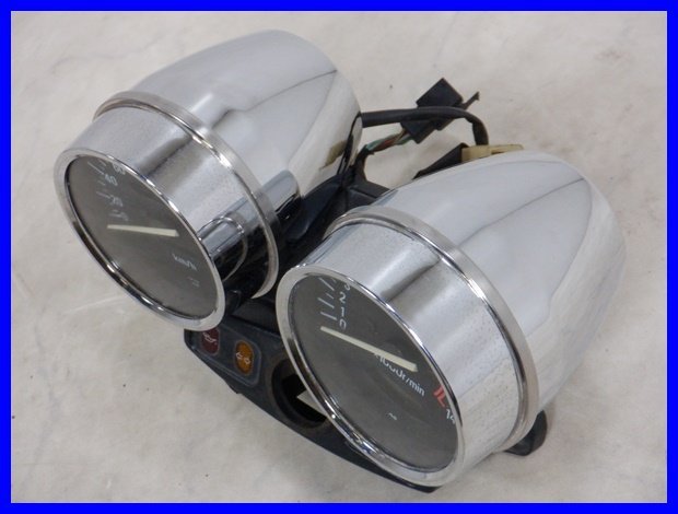 ☆4D425 ゼファー400 ZR400C スピードメーター タコメーター