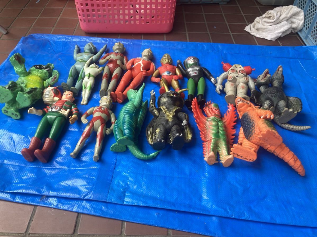ウルトラマン ソフビ人形 怪獣 おもちゃ ウルトラ怪獣 昭和 レア 貴重