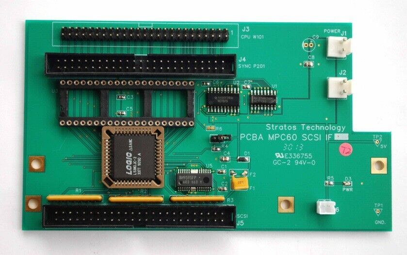 STRATOS TECHINOLOGY製 AKAI MPC60/60II 専用SCSIインターフェースカード アップグレードROM付属