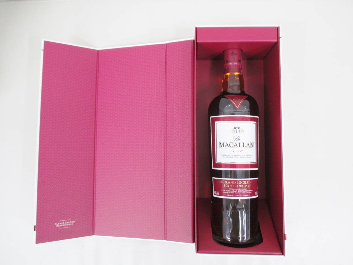 □1円～！マッカラン 1824 ルビー MACALLAN RUBY シェリーオーク 