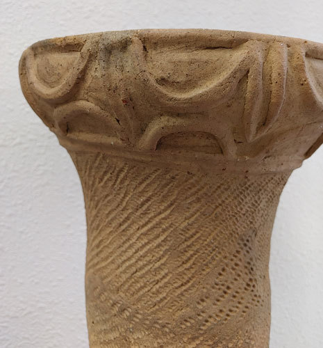 縄文期 伝茨城県出土 高さ36cm 大形 深鉢土器 加曽利E式土器 検 須恵