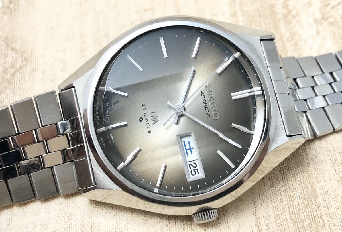 S39615F 動作品○SEIKO セイコー LORD MATIC ロードマチック 5606-7050 