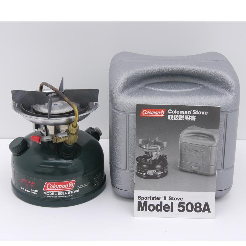 1円【ジャンク】Coleman コールマン/シングルバーナー ストーブ 508A