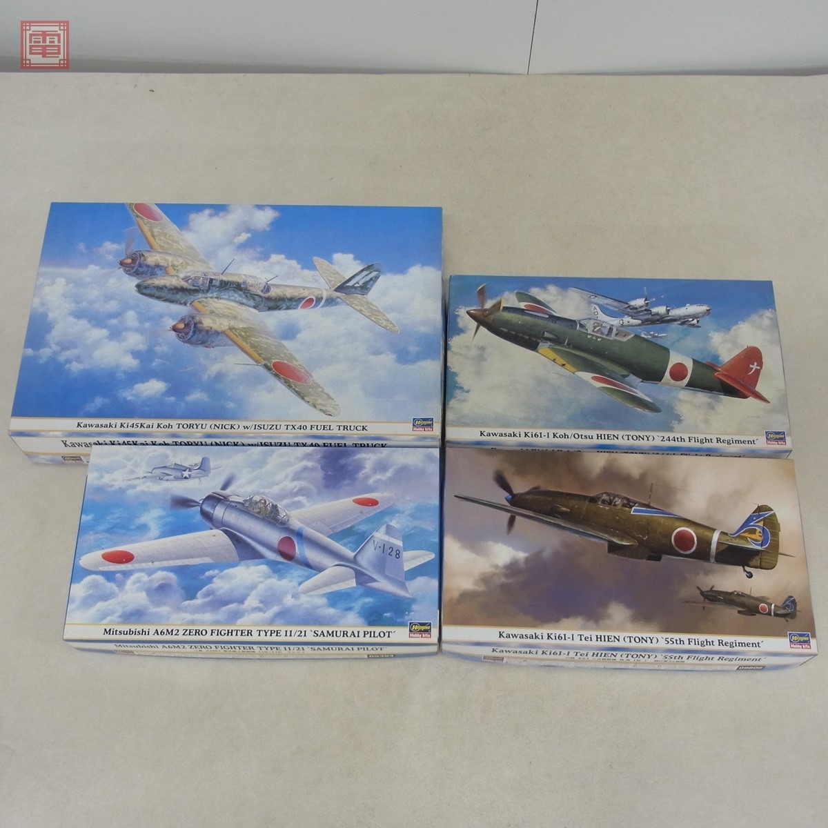 SALE，定番 未組立 ハセガワ 1/48 川崎 キ45改 屠龍/キ61 飛燕 I型 甲 乙/丁/三菱 A6M2 零式艦上戦闘機 サムライ 計4個set Hasegawa 日本海軍 陸軍 20(日本)｜売買されたオークション情報、yahooの商品情報をアーカ 日本