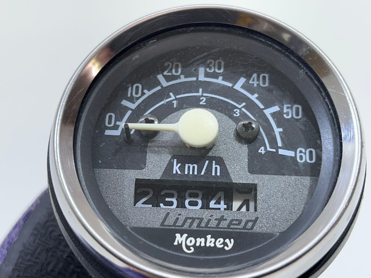 201) ホンダ モンキー リミテッド 純正 メーター AB27-1702※※※ 12V 4 