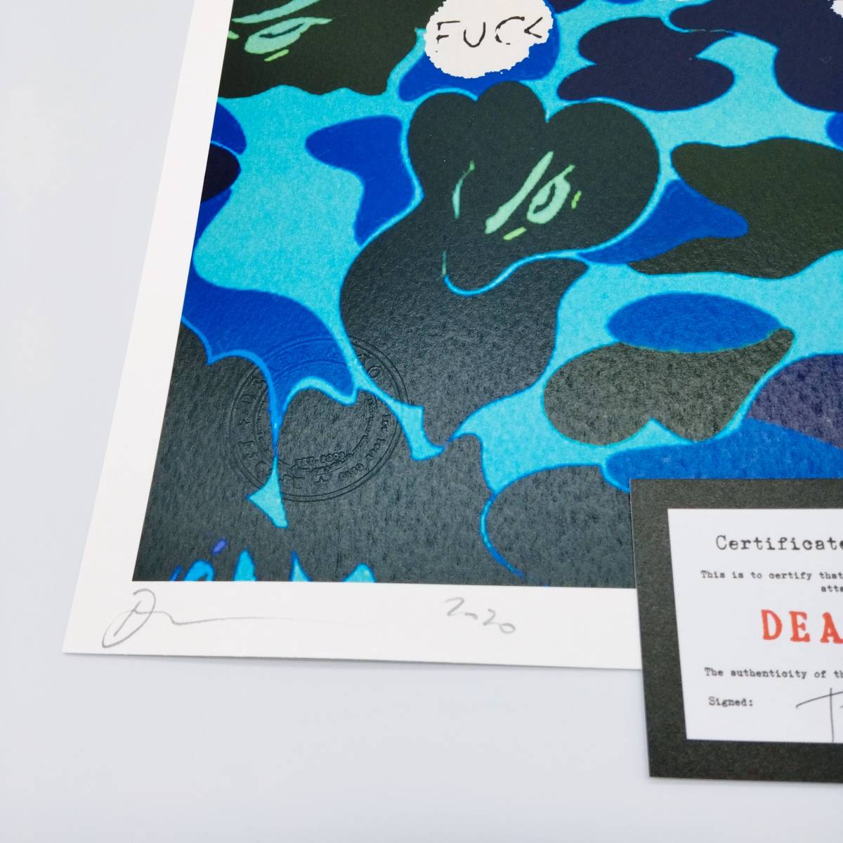 DEATH NYC 世界限定100枚 アートポスター 奈良美智 DEATH NYC 現代