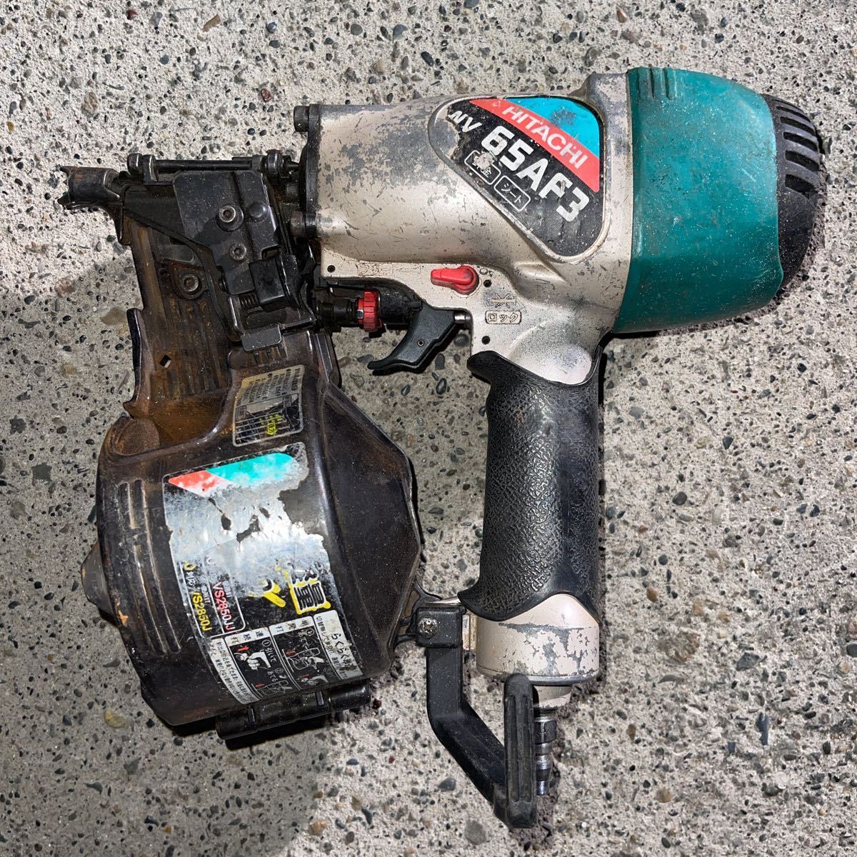 ロール釘打機 HITACHI 65mm 日立工機 NV65AF3 日立 ∞ 高圧ロール釘打