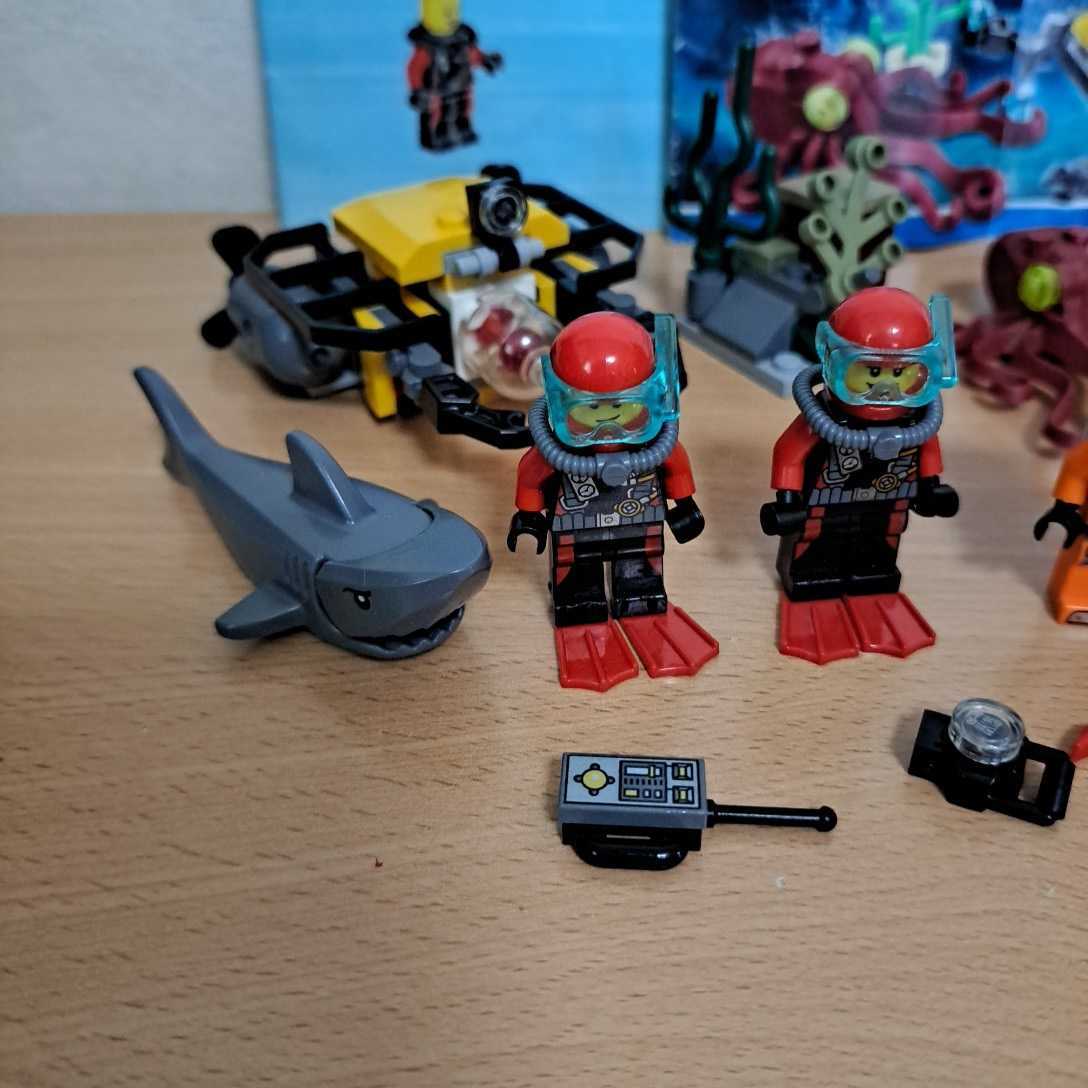 LEGO レゴ 60090 シティ 海底スクーター 60091 海底調査スタートセット 