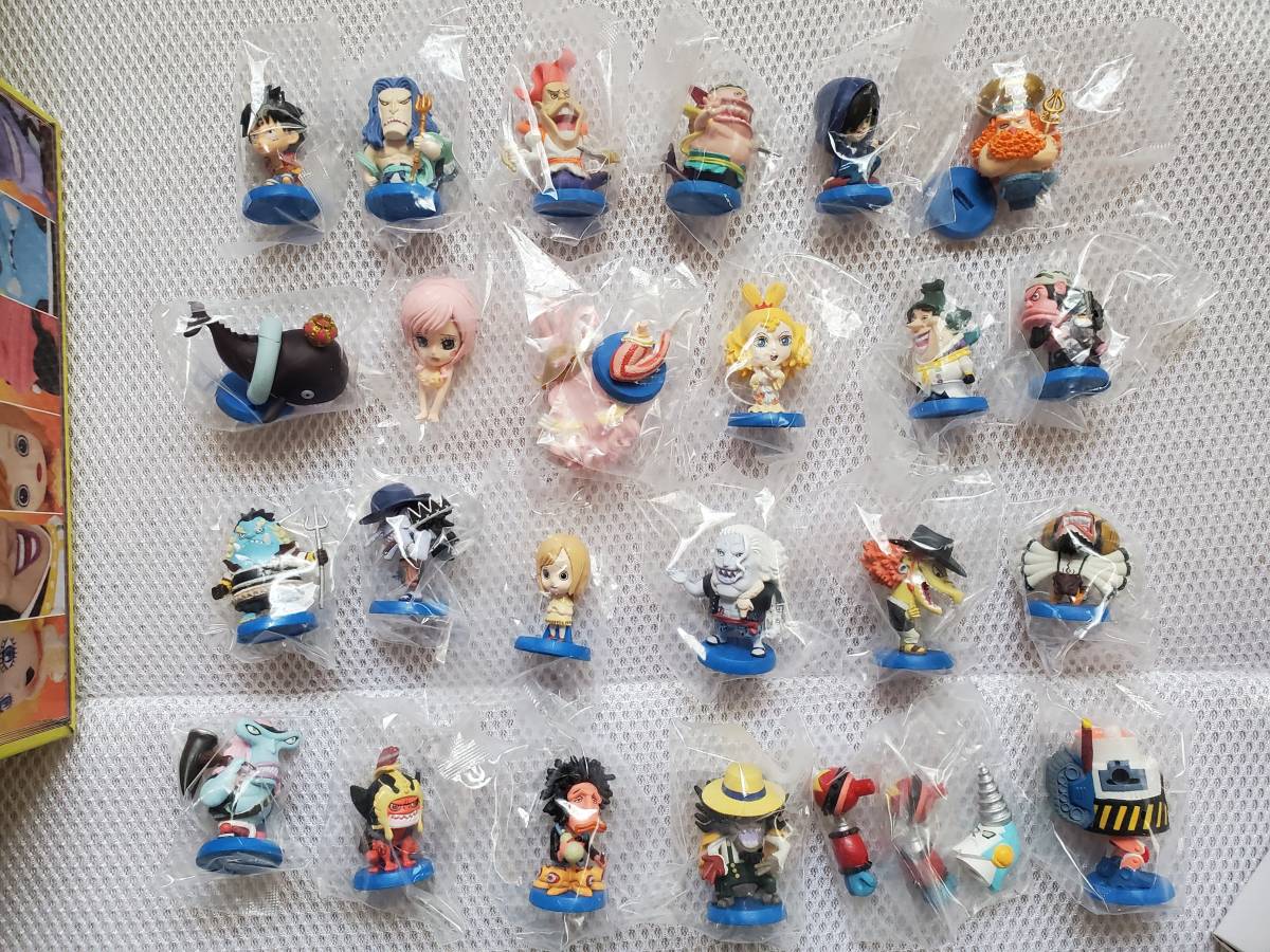 フィギュア ワンピース アニキャラヒーローズ魚人島編 ノーマル24種