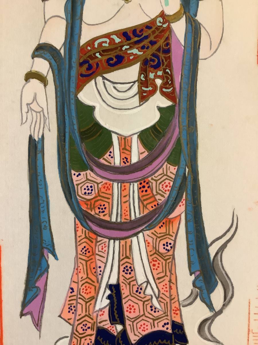 掛軸『西国三十三観音菩薩霊場御宝印譜』仏画 絹本 共箱付 掛け軸 g072917 掛軸 『西国三十三観音菩薩霊場御宝印譜』絹本 箱付 掛け軸 g072917 掛軸『