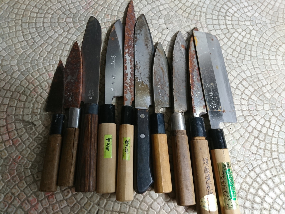 Y8-169 包丁まとめ 力楽 菊虎 堺 本割込 DP など お料理