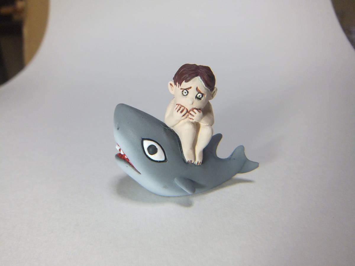 消しゴム SD ホラーワールド◆サメ ペイント