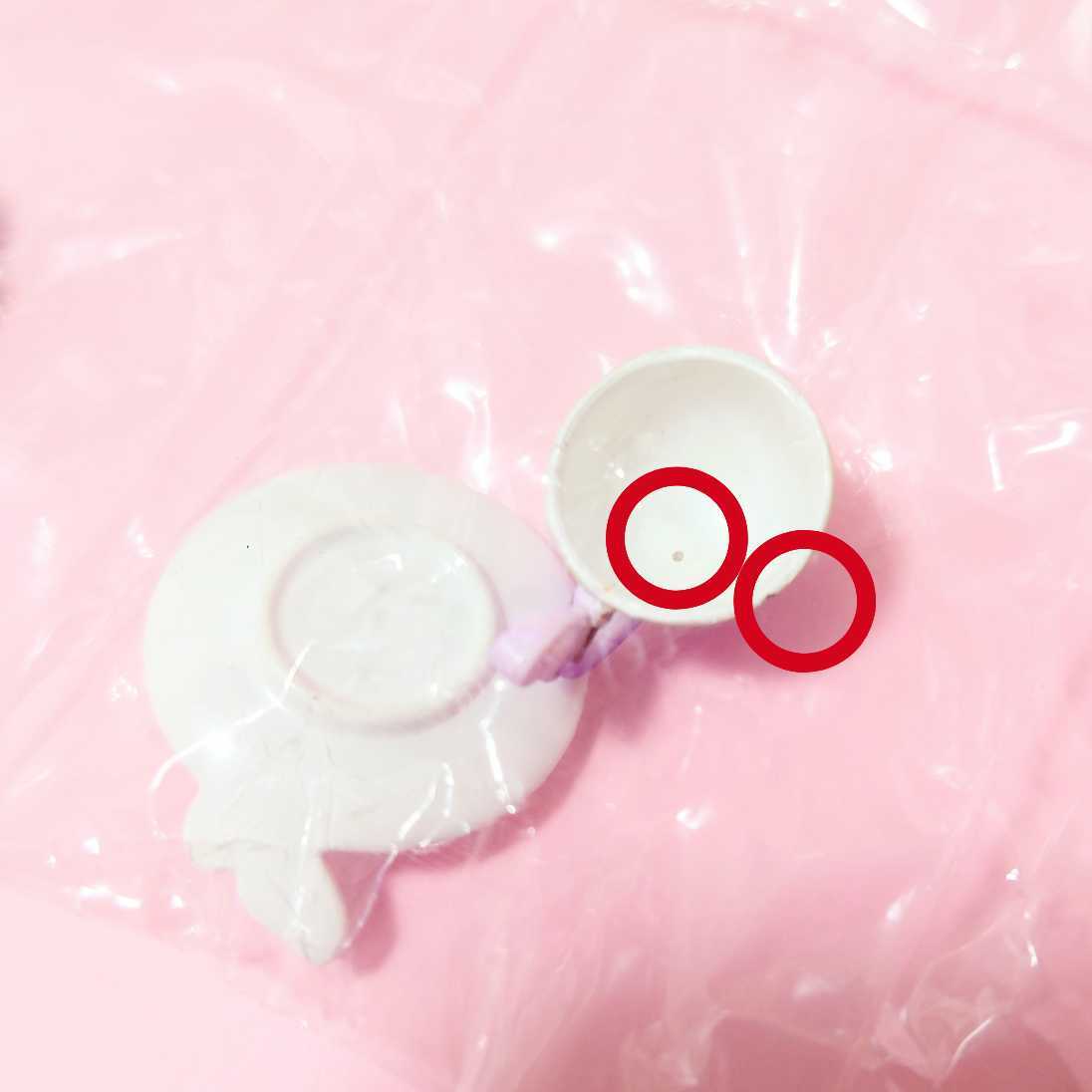 未使用　リーメント　おとぎの国の食器たち　中袋未開封 内袋未開封品】＊リーメント ぷちサンプル おとぎの国の食器たち ⑤