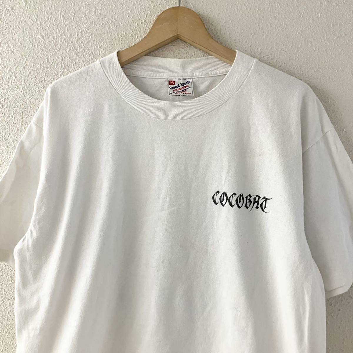 Cocobat Tシャツ デビルマン バンドTシャツ ロック 90s ヴィンテージ L