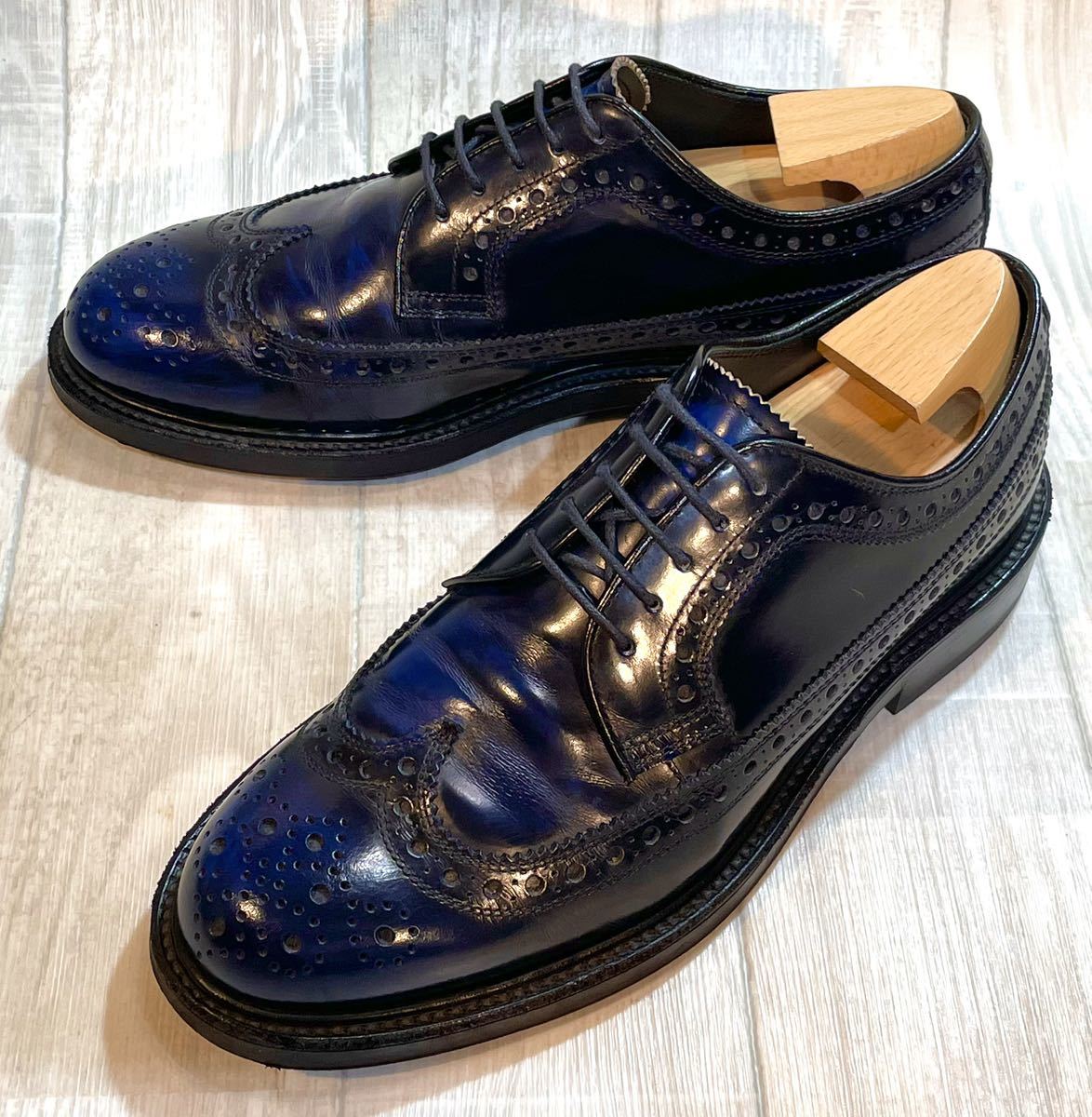 REGAL リーガル◇24.5cm◇日本製◇ウイングチップ フルブローグ