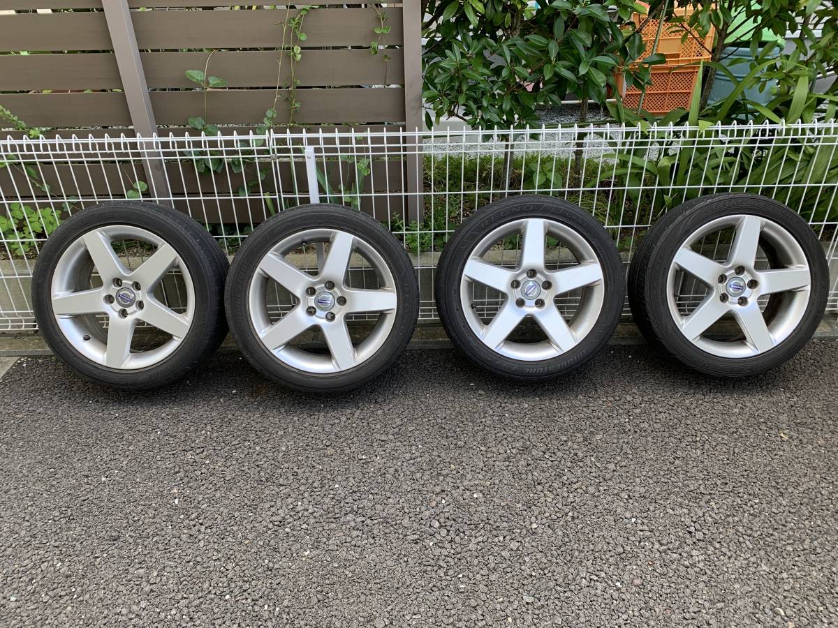 送料込 ボルボ クラシック純正 アルミホイール 205/50/ 17インチ V50 