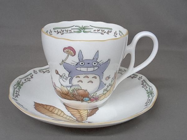 Noritakeとなりのトトロ カップ＆ソーサー＋大皿セット 箱付き