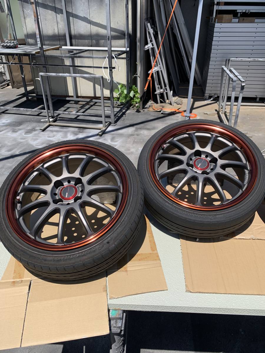 WORK EMOTION ワークエモーション 4本セット 11R 20周年限定キャップ 