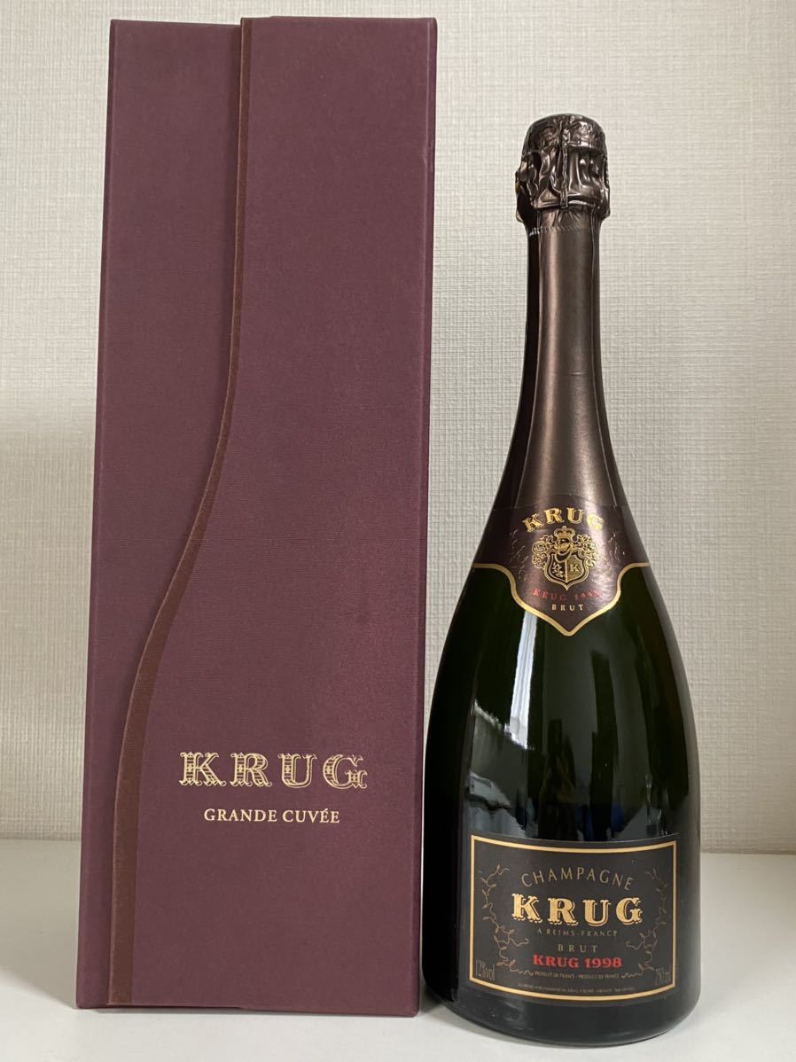 古酒・未開栓】KRUG クリュッグ ヴィンテージ 1998 ブリュット