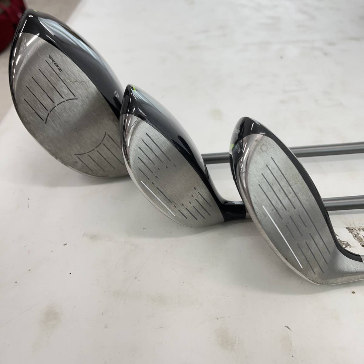 taylormade テーラーメイド Riviera リビエラ ゴルフクラブセット 10本入 右打ち ヘッドカバー2個付【中古品】