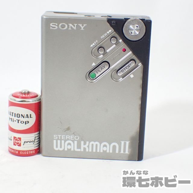 1ZY2◇当時物 SONY ソニー ステレオ ウォークマンⅡ WM-2 通電OK