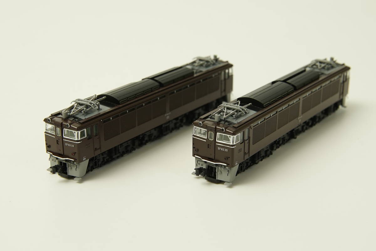 0 JR TOMIX EF63 電気機関車 EF63形 公式通販 茶色 24・25号機