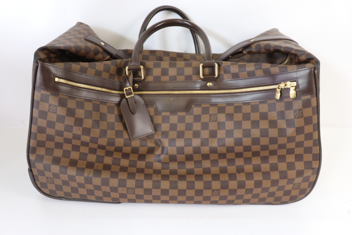 ト葛】 LOUIS VUITTON ルイヴィトン エオール60 ダミエ ボストンバッグ