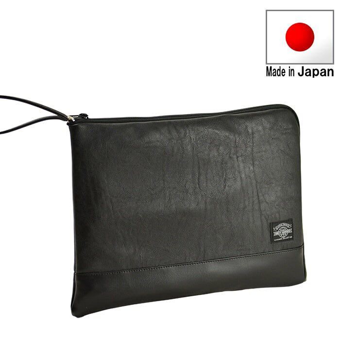 クラッチバッグ ビジネスバッグ メンズ A4ファイル バッグインバッグ 日本製 豊岡製鞄 黒 アンディハワード 34cm ANDY HAWARD 23477