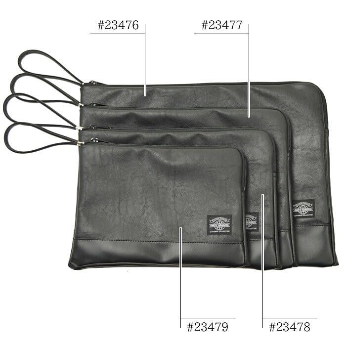 クラッチバッグ ビジネスバッグ メンズ A4ファイル バッグインバッグ 日本製 豊岡製鞄 黒 アンディハワード 34cm ANDY HAWARD 23477