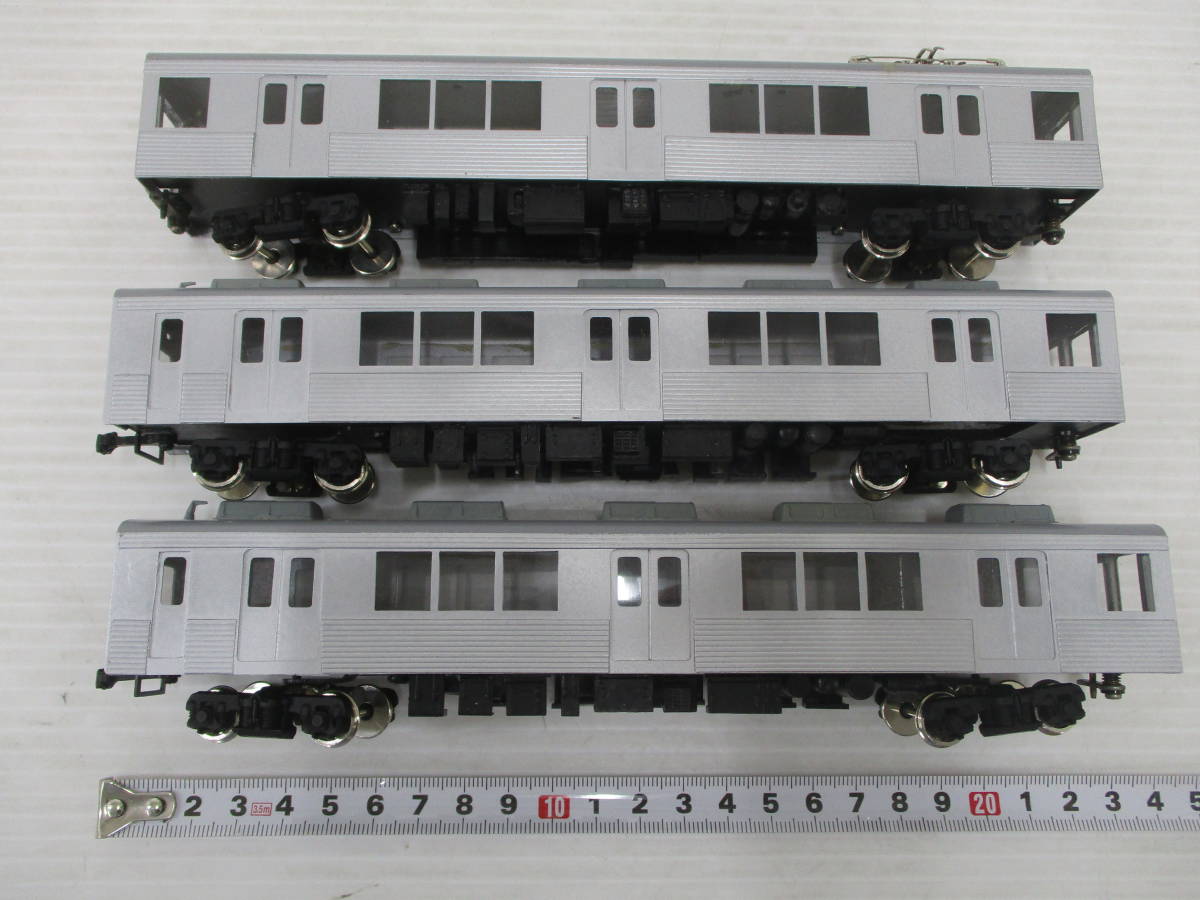220738-020 メーカー不明 HOゲージ 東急電鉄 8500系 車輌3両セット