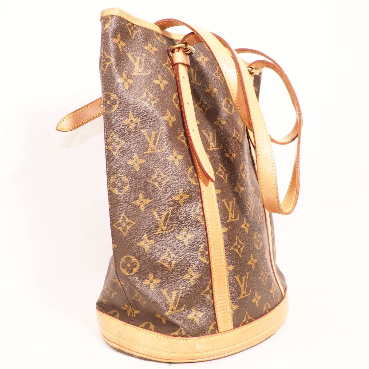 ルイ・ヴィトン モノグラム バケットGM LOUIS VUITTON バケツ型 トート  