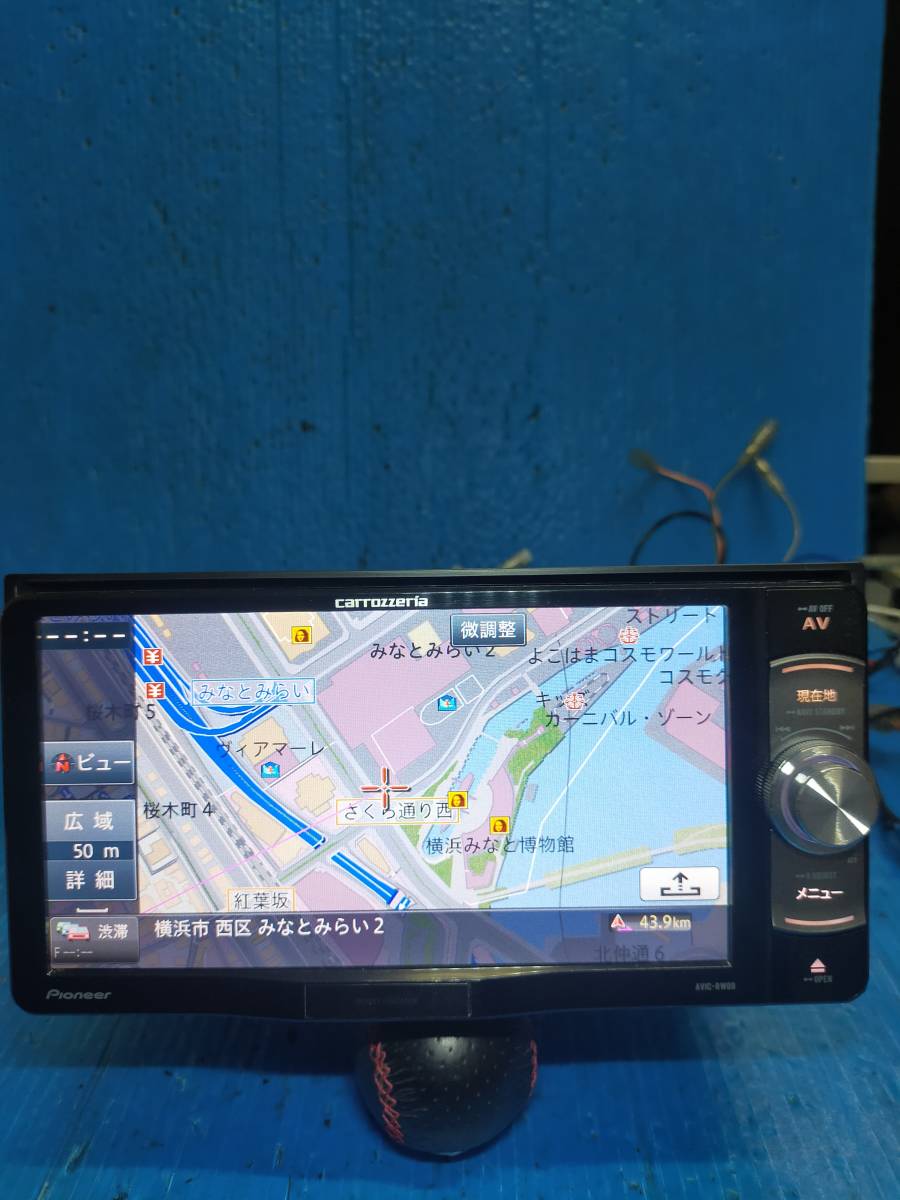 作動確認済□弊社保証付□カロッツェリアメモリーナビ AVIC-RW09