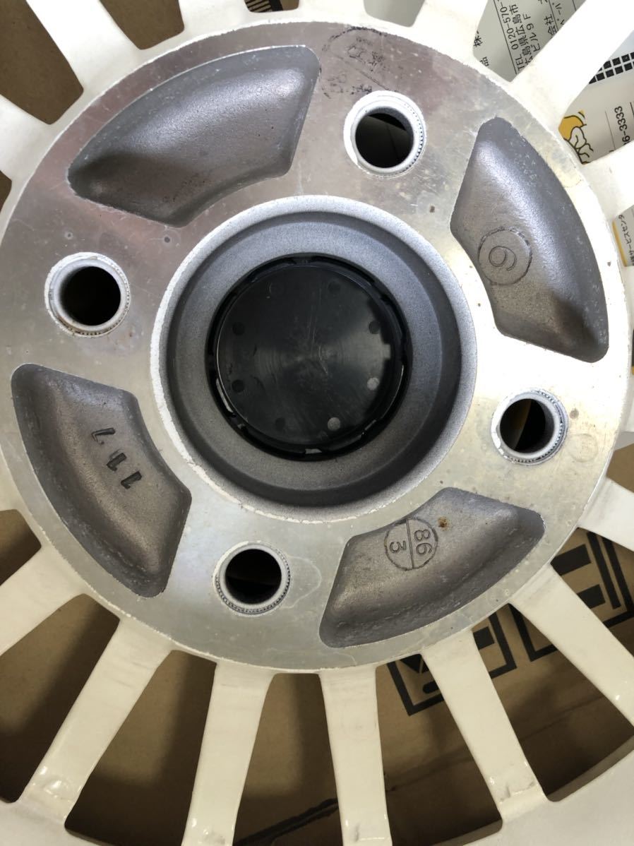 1円スタート 新品未使用 当時物 trick 114.3 4穴 6J 希少 レア AE86 