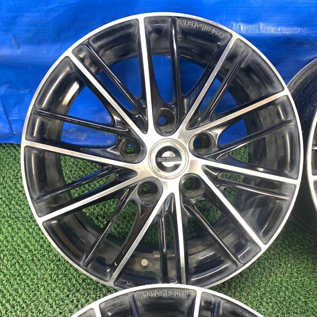 BRIDGESTONE ECO FORME CRS111 15インチ アルミホイール 6J +45 5H