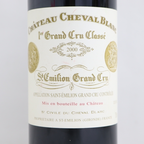 CHATEAU CHEVAL BLANC（シャトー シュヴァルブラン）2000 13.5％ 750ml