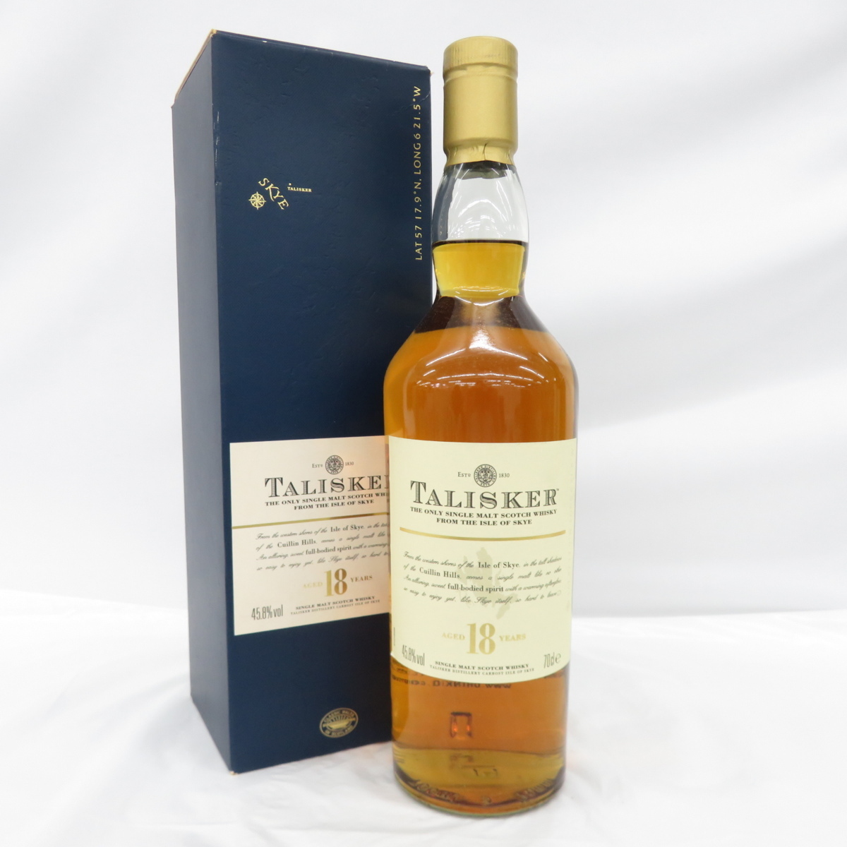 未開栓】TALISKER タリスカー 18年 旧ボトル ウイスキー 700ml 45.8