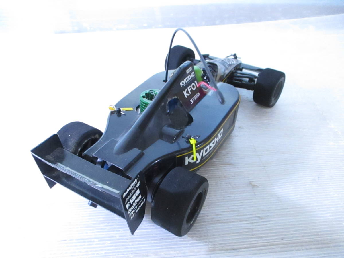 送100】1円～ 京商 1/10 RC エンジン ラジコンカー KF01 フォー
