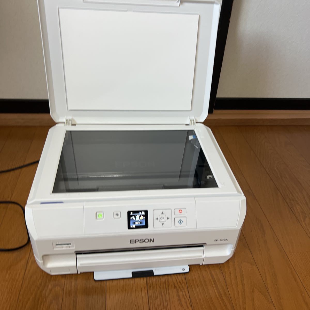 EPSON EP-709A 2017年製 インクジェット プリンター ジャンク【 通電