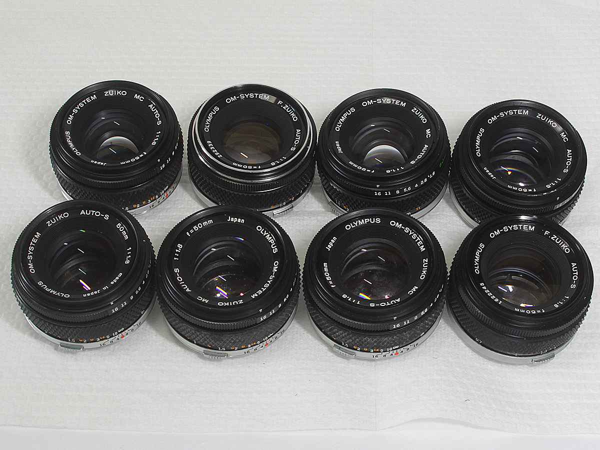 OLYMPUS OM用 50mm F1.8 8本 オリンパス カメラ、光学機器 【公式通販】