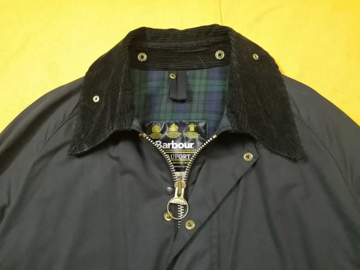 ミントコンディション◎c44 Barbour beaufort ブラックウォッチ 