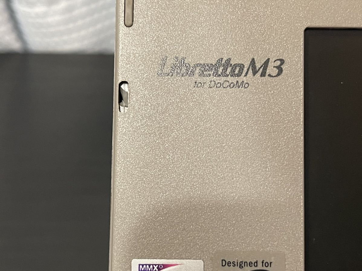 TOSHIBA/東芝/Libretto M3/リブレット/NTT Docomo/RAM 32MB/HDD 2GB